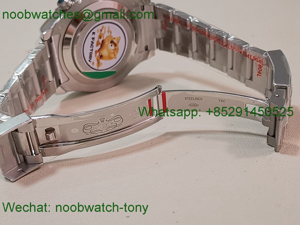 Replica Rolex YachtMaster II 116689 KF 1:1 Best White Dial A7750