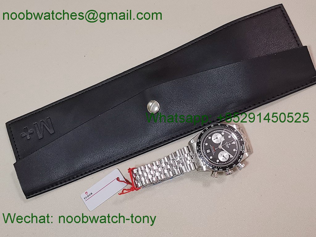 Replica TUDOR Black Bay Chrono M79360N M+F 1:1 Best SuperClone Black Dial DD7750