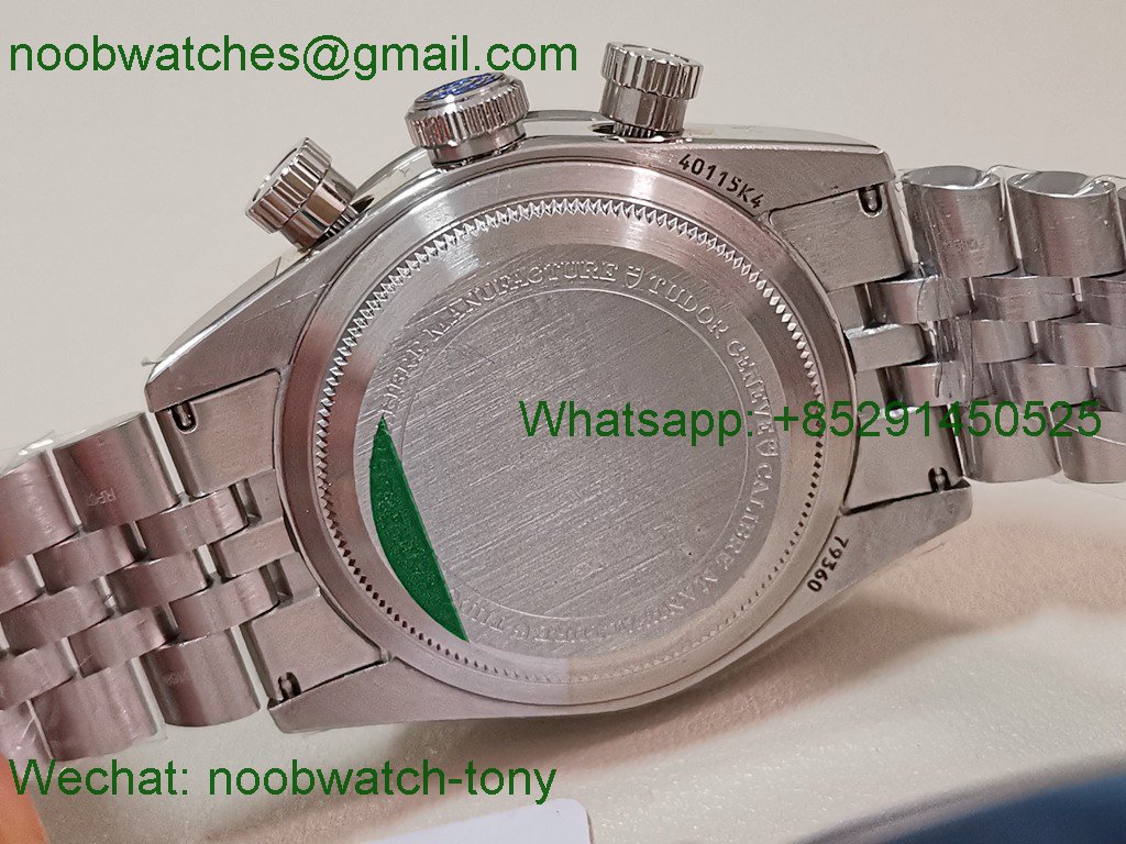 Replica TUDOR Black Bay Chrono M79360N M+F 1:1 Best SuperClone Black Dial DD7750