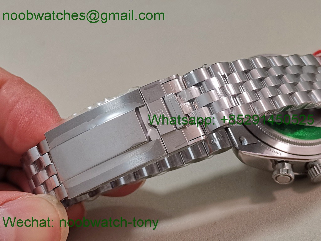 Replica TUDOR Black Bay Chrono BLSF 1:1 Best SuperClone Pink Dial on SS Bracelet A7750