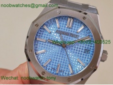 Replica Audemars Piguet AP Royal Oak 41mm 15510BC ZF SuperClone Best Ice Blue Diamond SA4302 V3