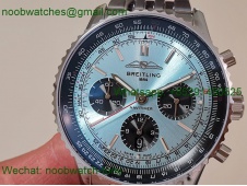 Replica Breitling Navitimer B01 Chrono 43mm Ice Blue Dial BLS SuperClone