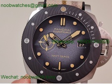 Replica PANERAI PAM1669 Submersible 44mm VSF 1:1 Best SuperClone Gray Dial P900