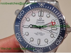 Replica OMEGA Seamaster Diver 300M Americas Cup V4 VSF 1:1 Best SuperClone White Dial 8800