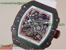 Replica Richard Mille Umi Factory RM67-02 Italy Best Black NTPT Skeleton Dial CRMA7 SuperClone V2