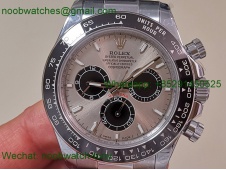 Replica Rolex Daytona 126519 V10 Gray Dial Heavy Gain Weight QF QF4131 SuperCLone Best OysterFlex