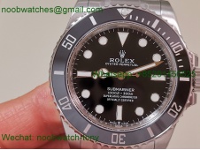 Replica Rolex Submariner 41mm 124060 No Date VSF 1:1 Best SuperClone Black Dial VS3230
