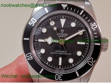 Replica TUDOR Black Bay 41mm ZF 1:1 Best SuperClone Black Dial SS Bracelet A2824