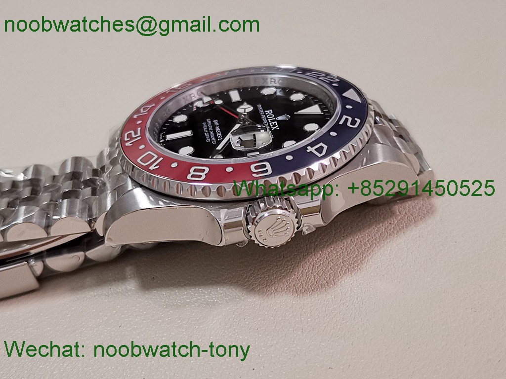 Replica Rolex GMT II 126710 BLRO 904L VSF Best SuperClone Jubilee DD3285 V3